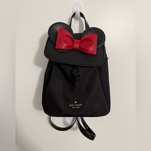 Kate Spade Minnie Mouse Drawstring Backpack Purse